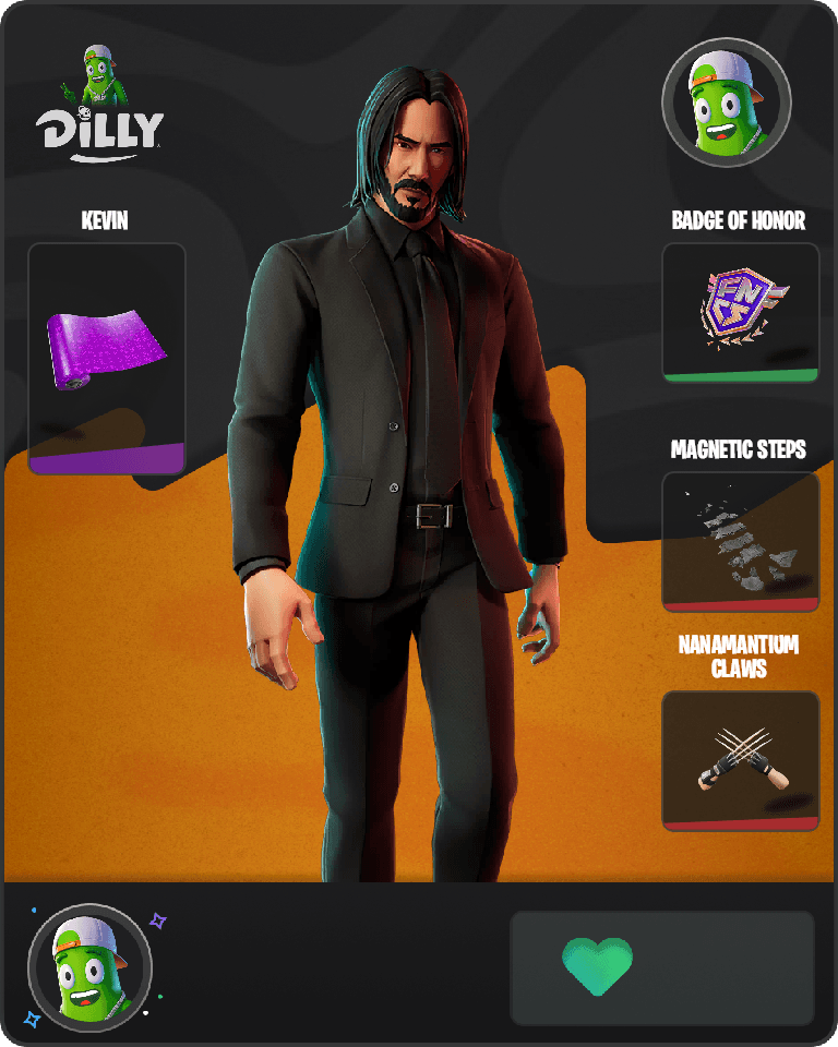 John Wick Fortnite combo