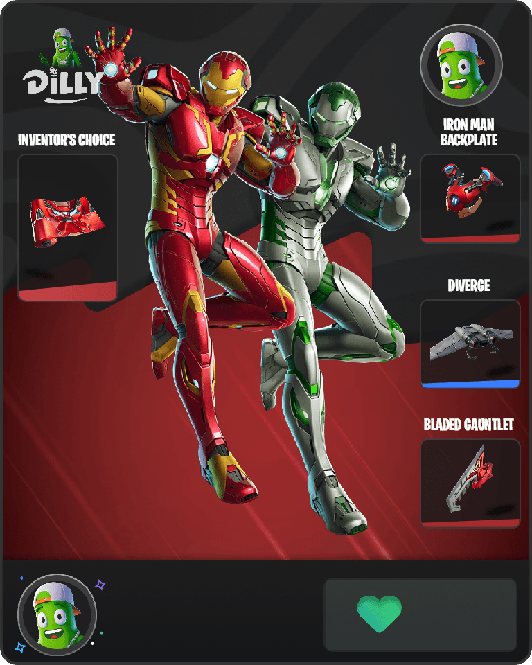 Iron Man Fortnite combo