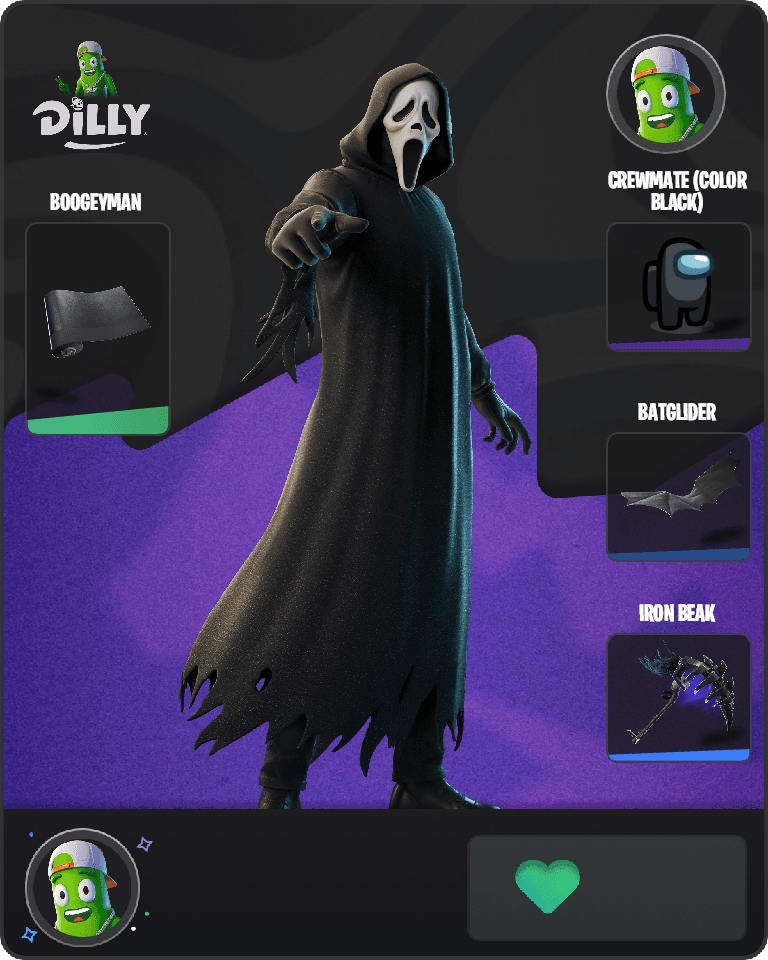 Ghostface Fortnite combo
