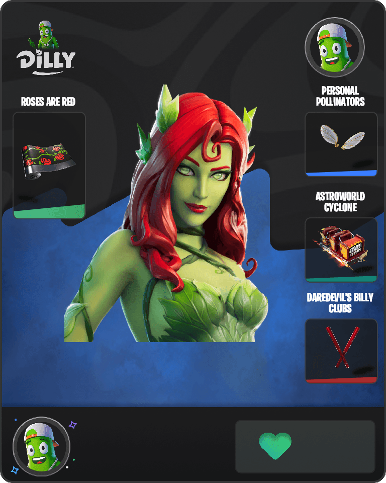 Poison Ivy Fortnite combo