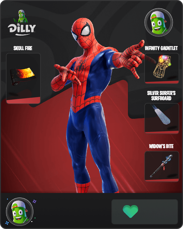 Spider-Man Fortnite combo