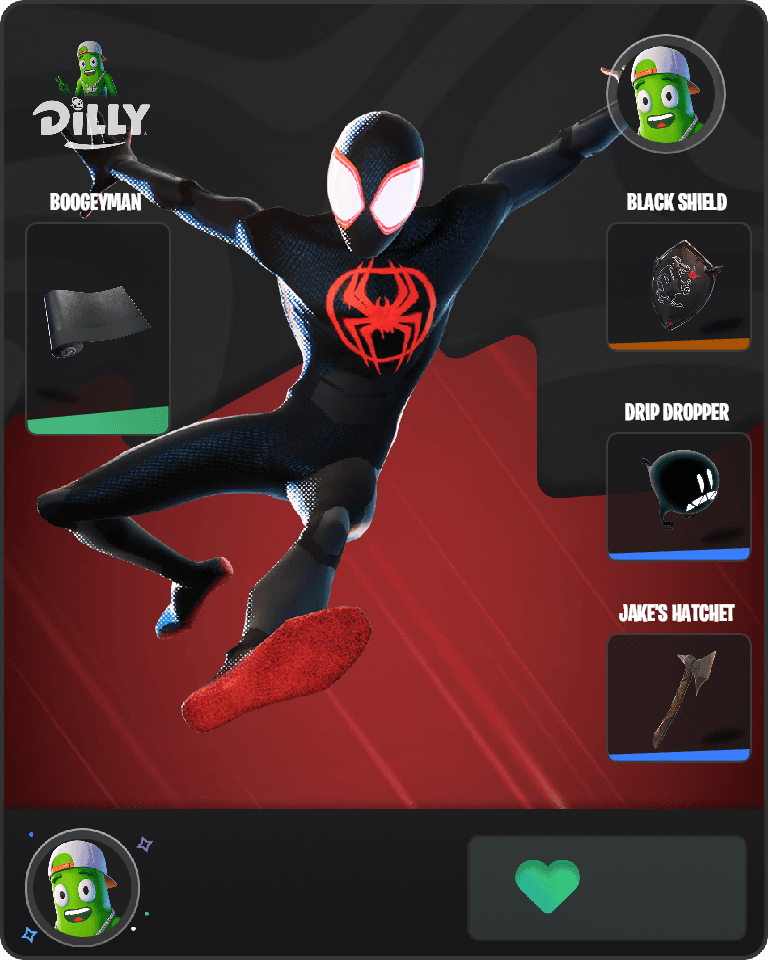 Spider-Man (Miles Morales) Fortnite combo