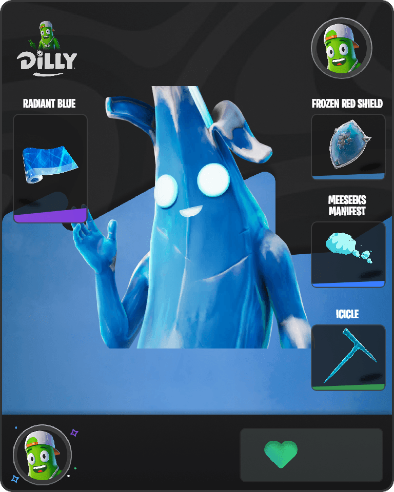 Polar Peely Fortnite combo