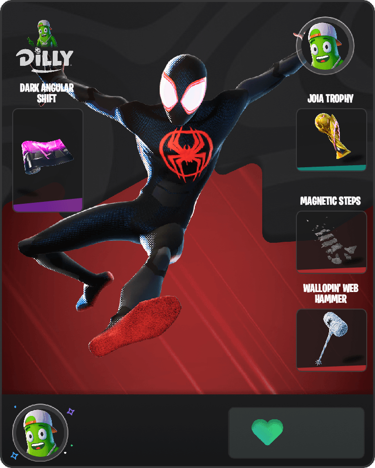 Spider-Man (Miles Morales) Fortnite combo