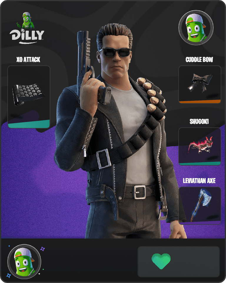 Terminator Fortnite combo