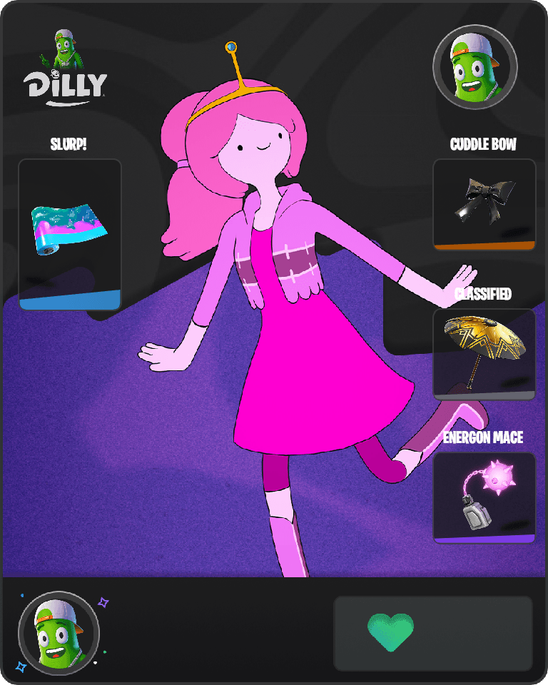 Princess Bubblegum Fortnite combo