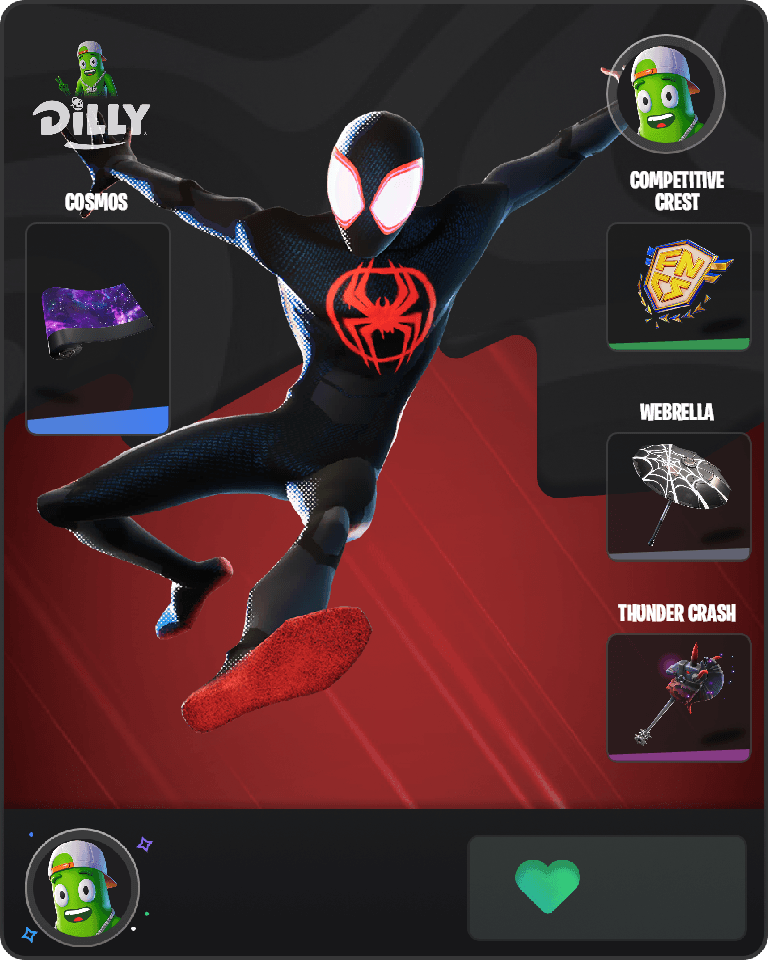 Spider-Man (Miles Morales) Fortnite combo