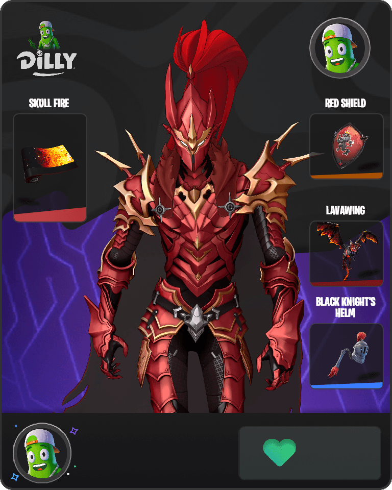 Blood-Red Commander Igris Fortnite combo