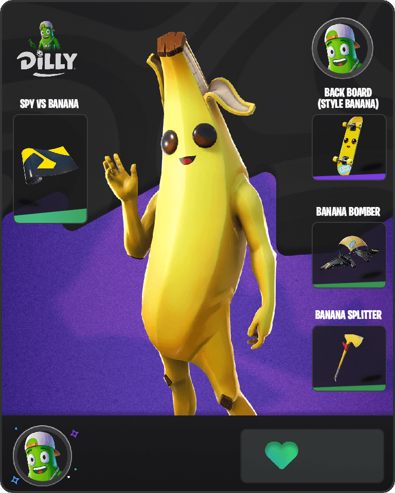 Peely Fortnite combo