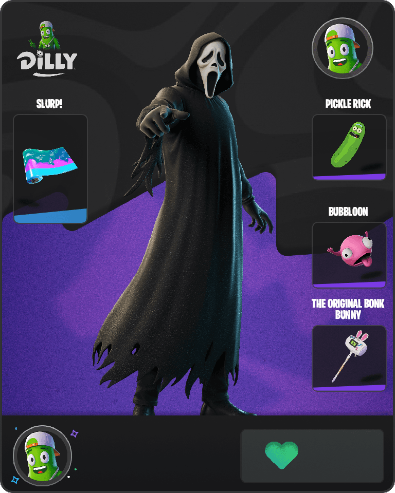 Ghostface Fortnite combo