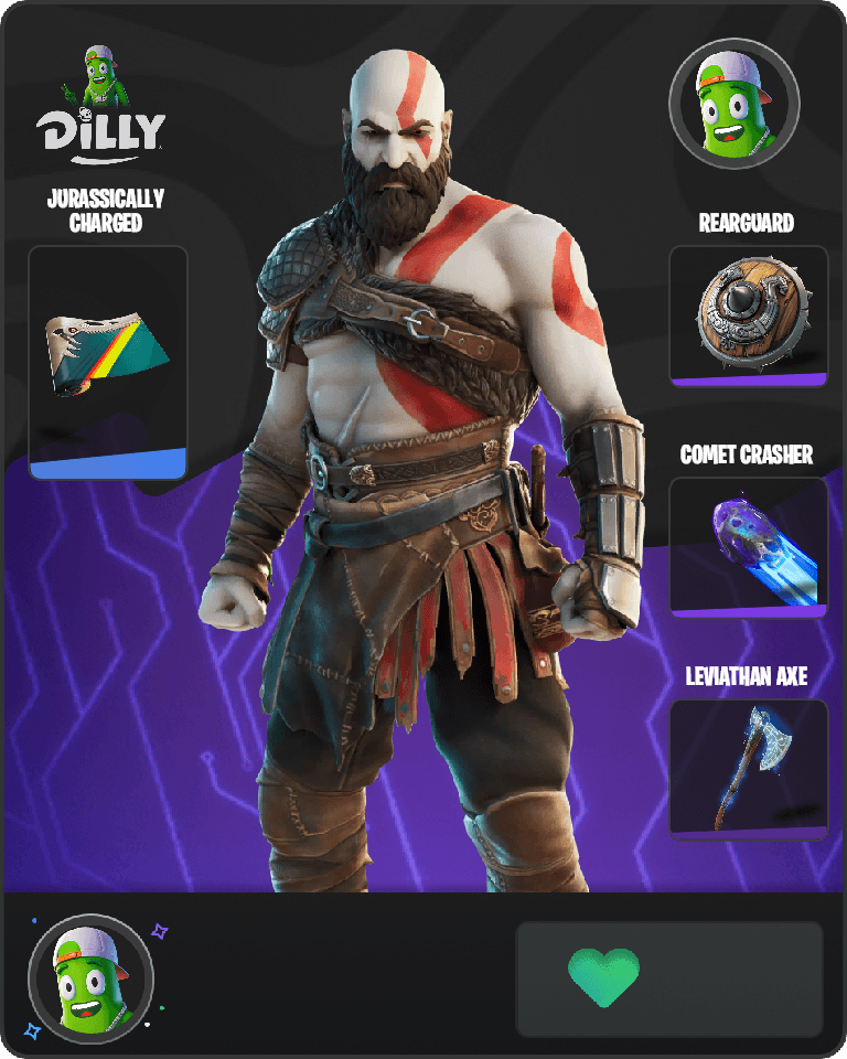 Kratos Fortnite combo