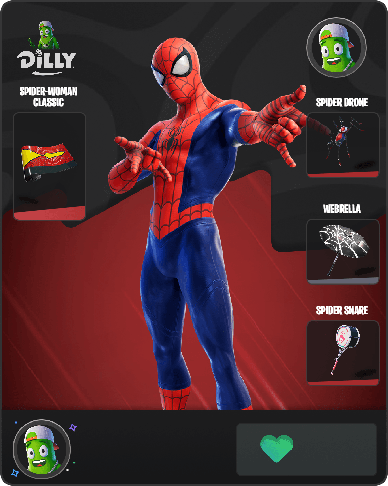 Spider-Man Fortnite combo