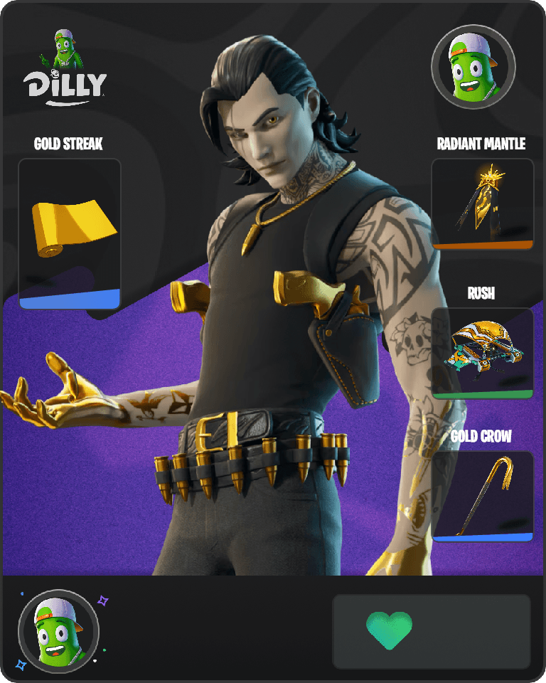Outlaw Midas Fortnite combo