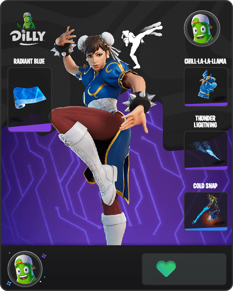 Chun-Li Fortnite combo
