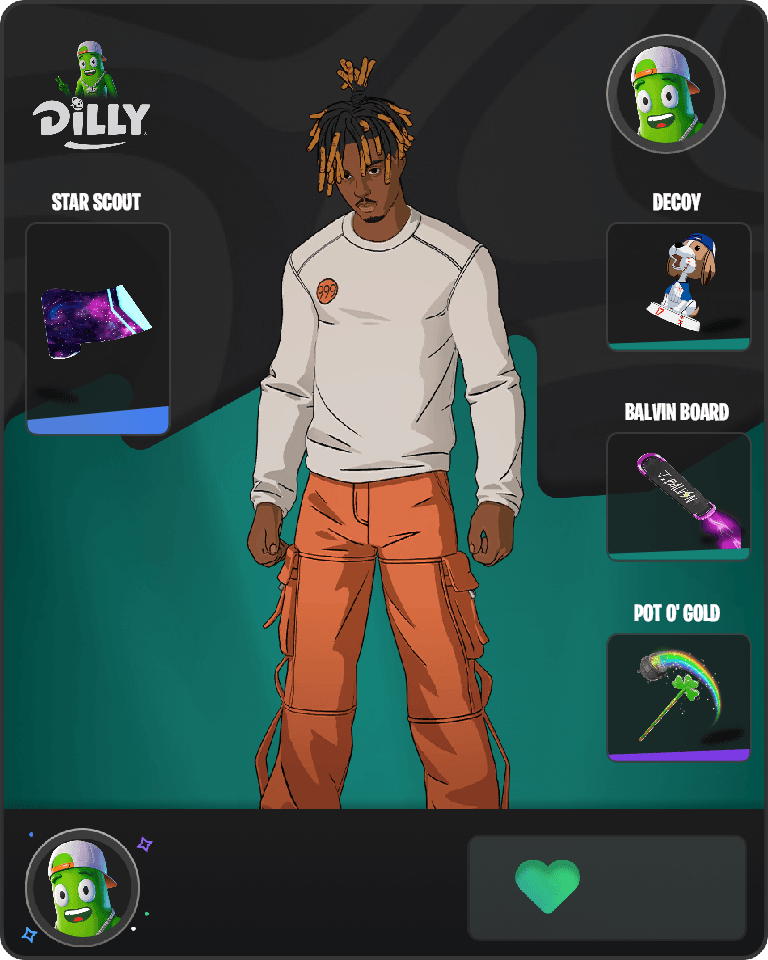 Slayer Juice WRLD Fortnite combo