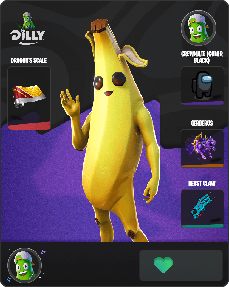 Peely Fortnite combo