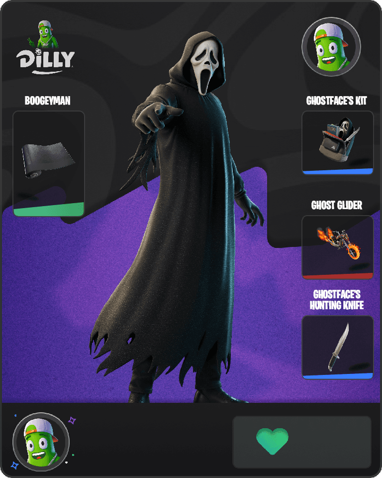 Ghostface Fortnite combo