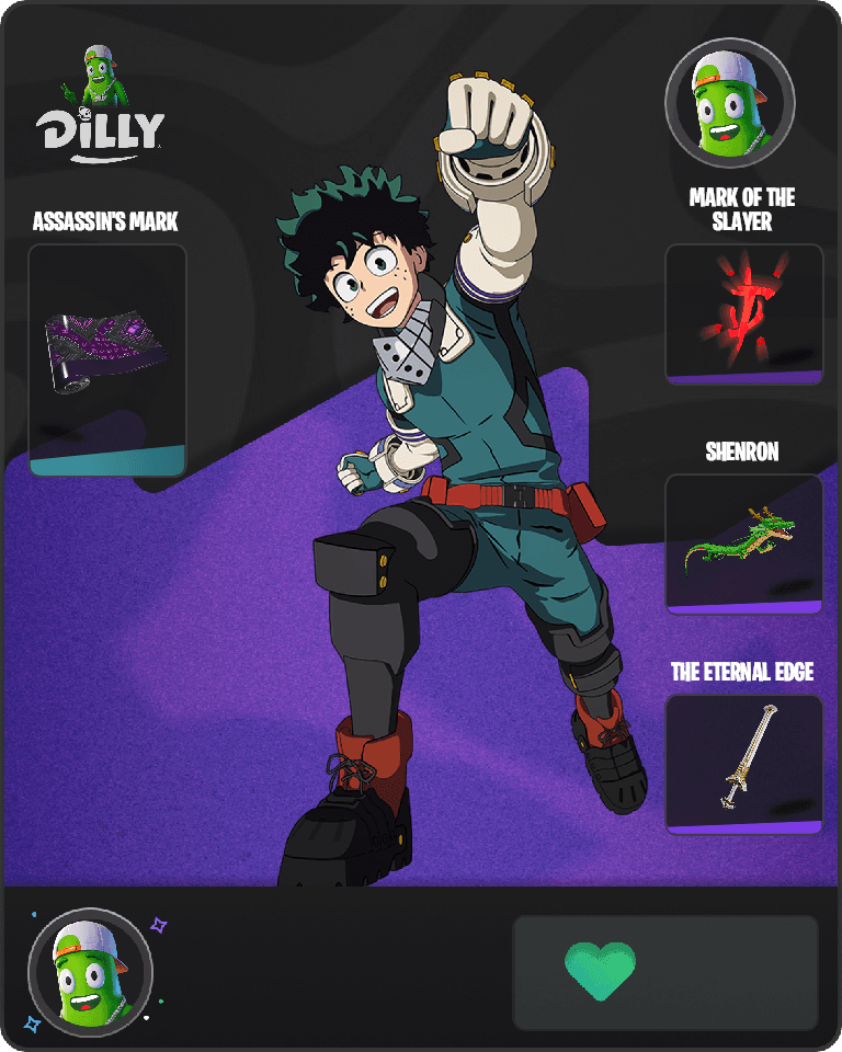 Izuku Midoriya Fortnite combo