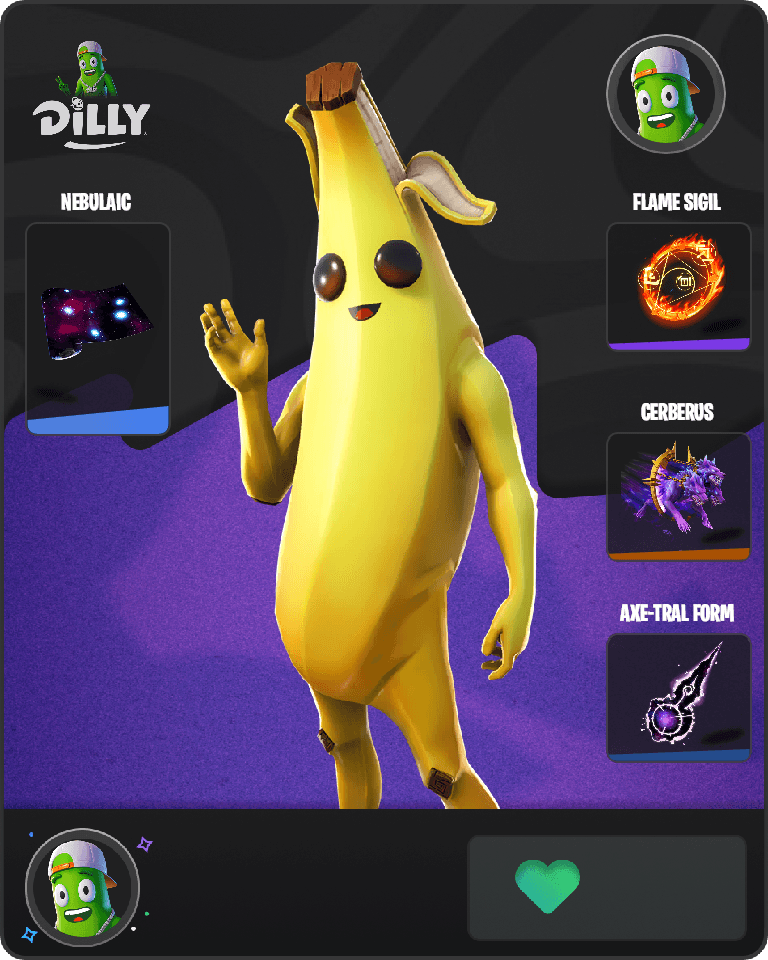 Peely Fortnite combo