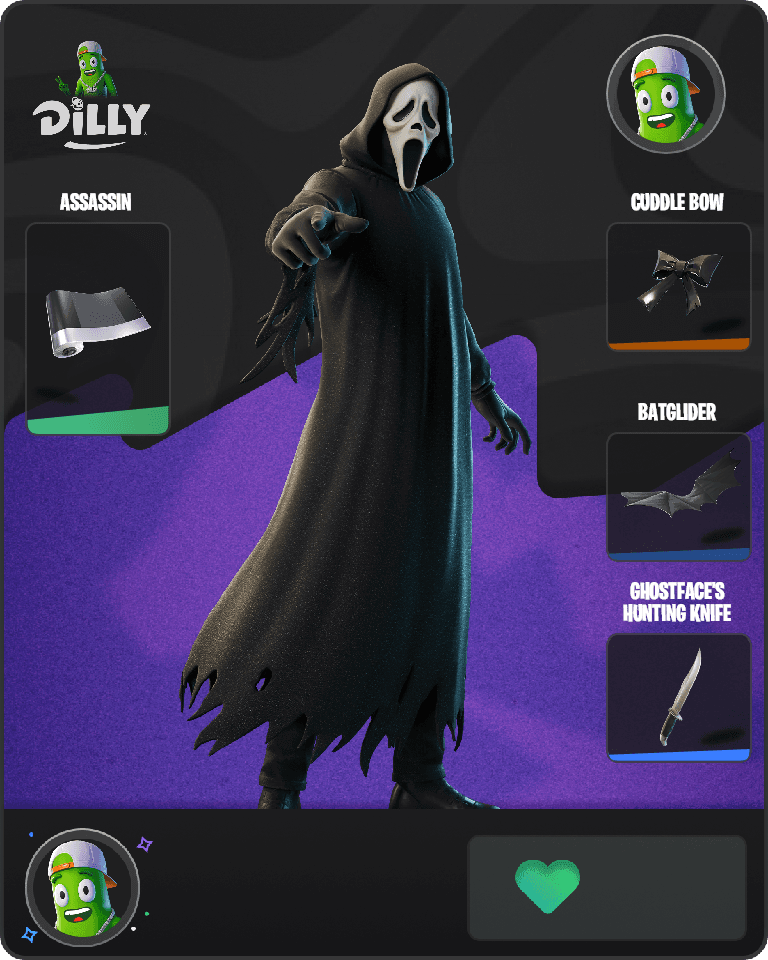 Ghostface Fortnite combo