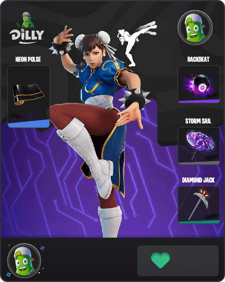 Chun-Li Fortnite combo