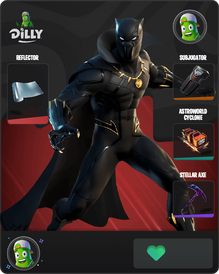 Black Panther Fortnite combo