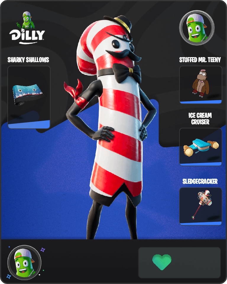 Mr. Dappermint Fortnite combo