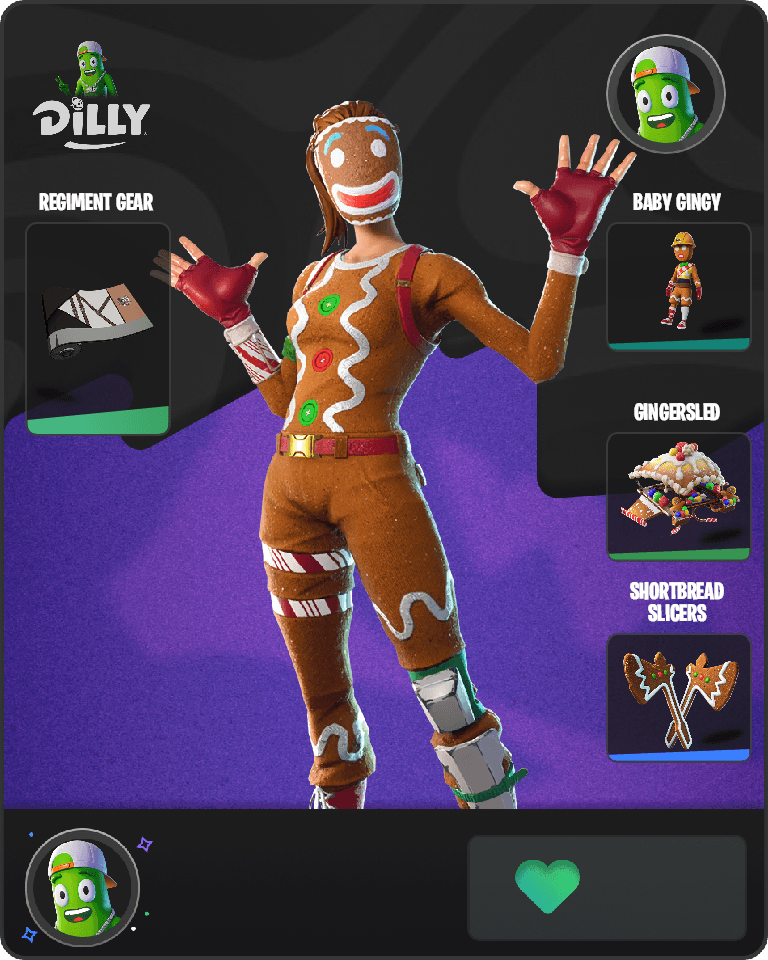 Ginger Gunner Fortnite combo