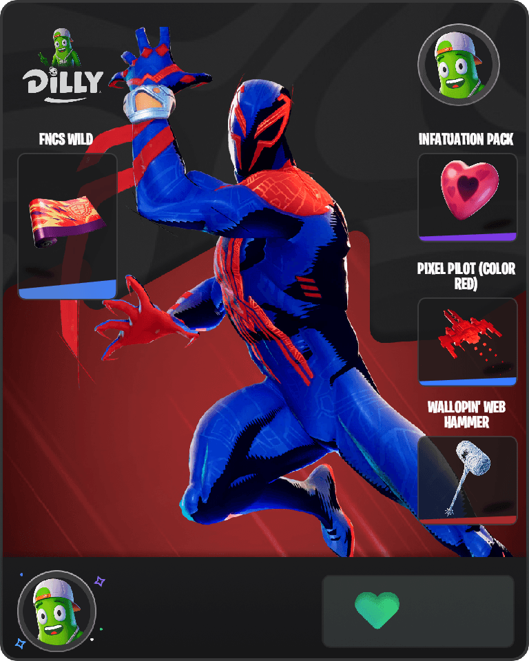 Spider-Man 2099 Fortnite combo