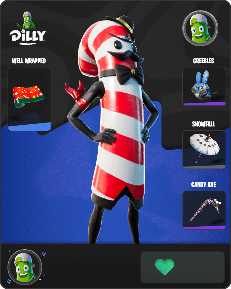 Mr. Dappermint Fortnite combo