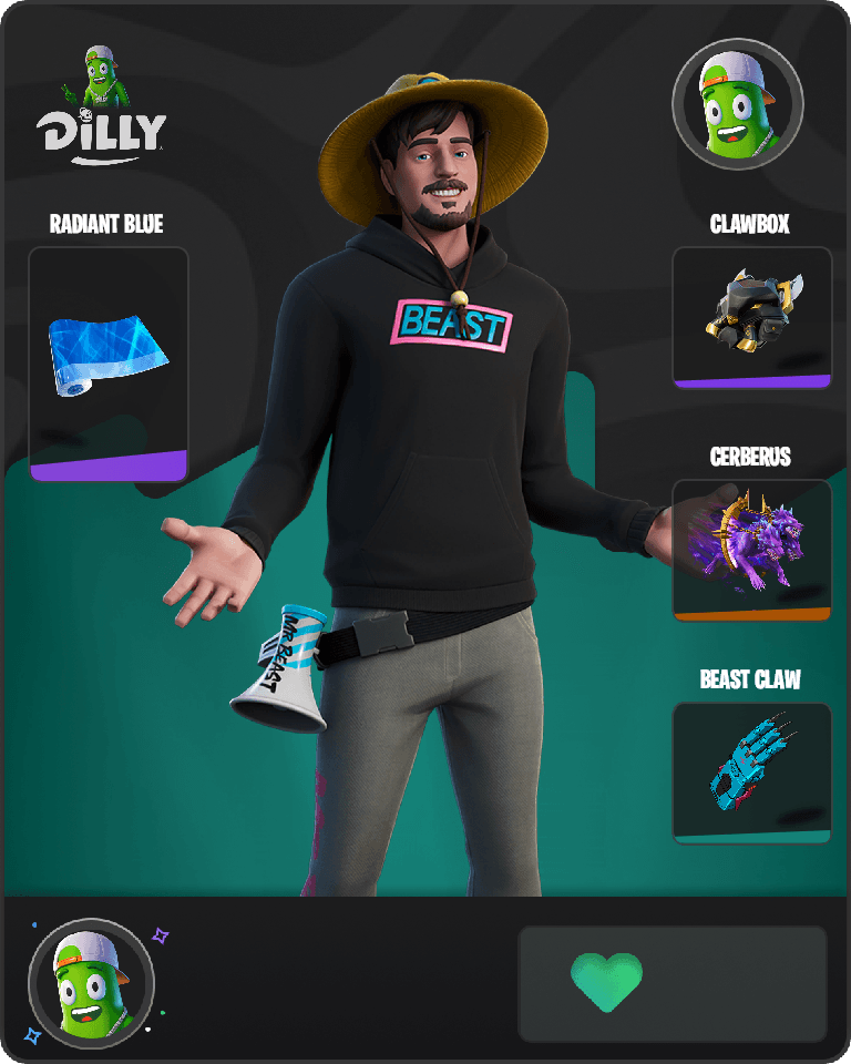 MrBeast Fortnite combo
