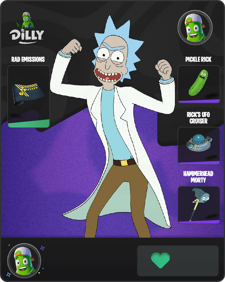 Rick Sanchez Fortnite combo