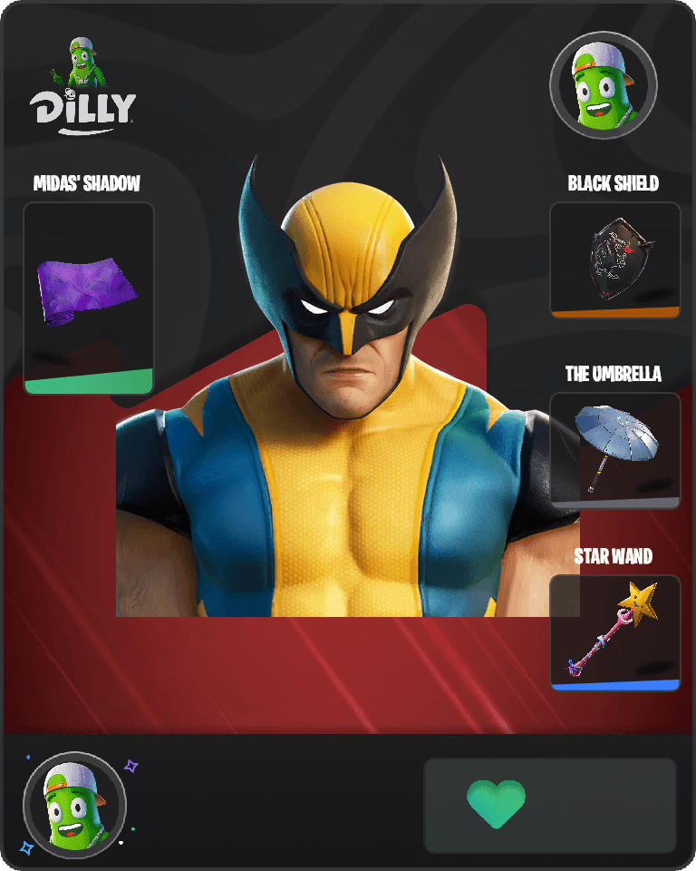 Wolverine Fortnite combo