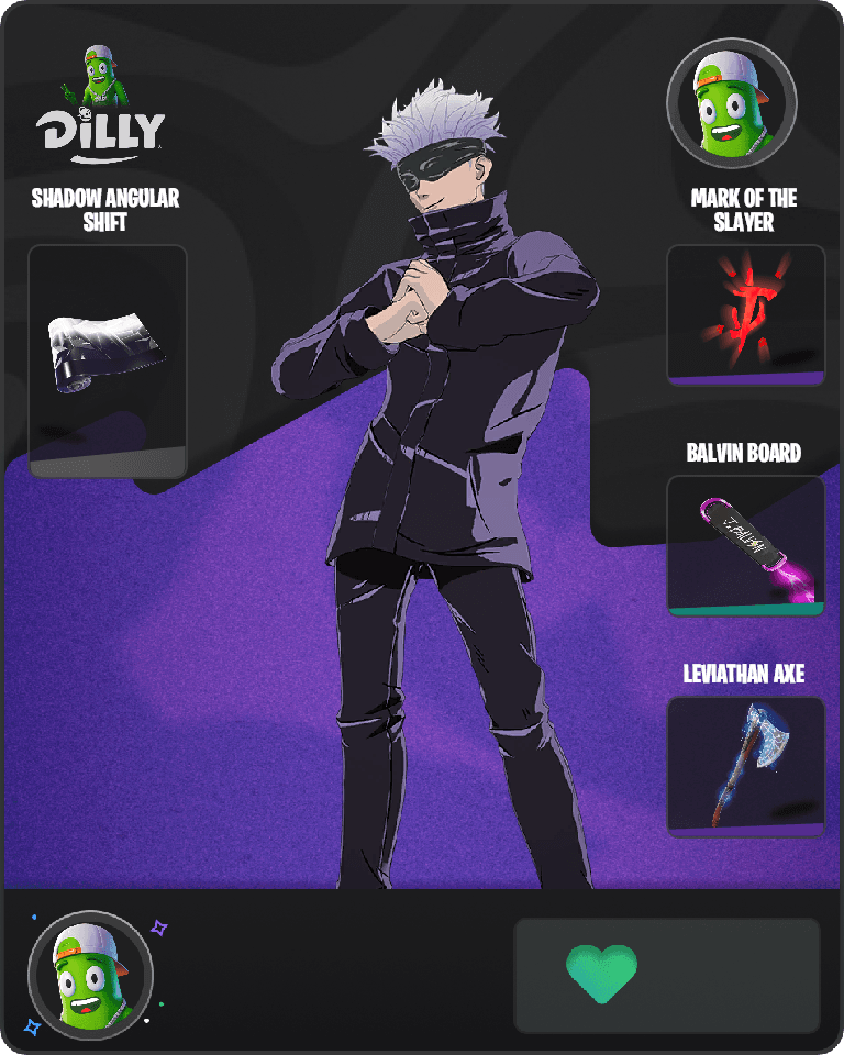Satoru Gojo Fortnite combo