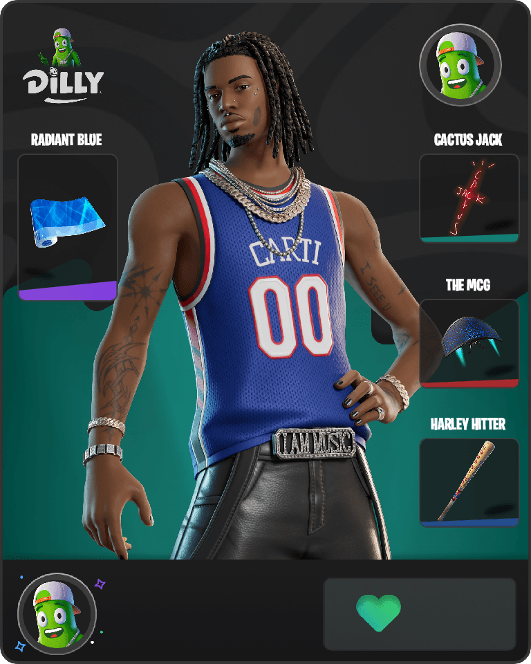 Playboi Carti Fortnite combo