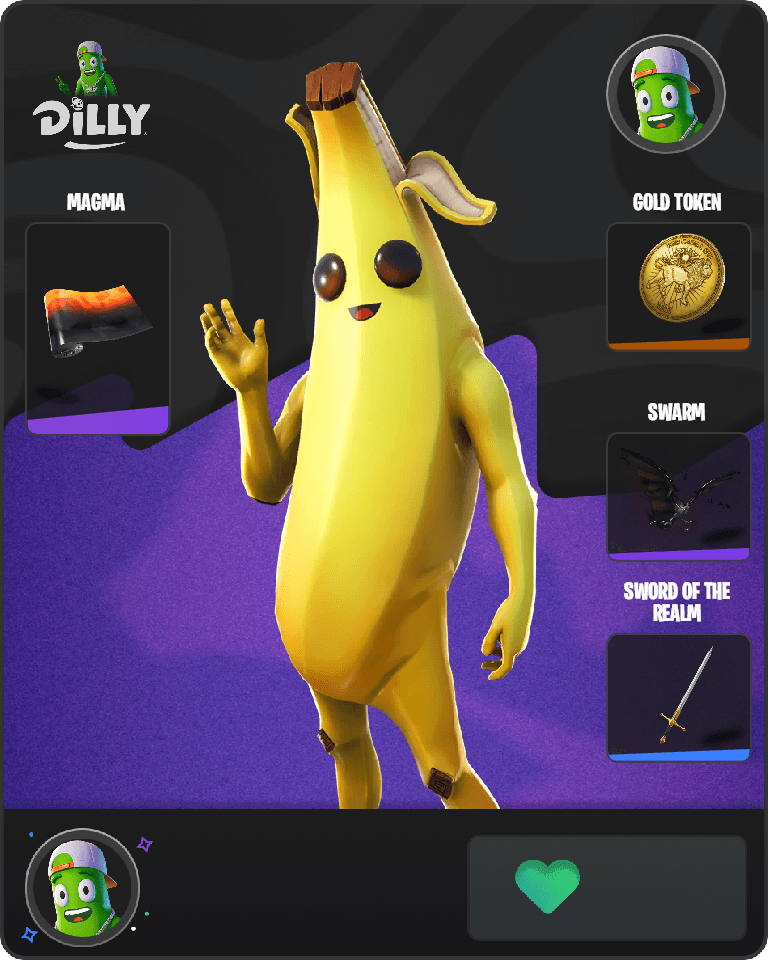 Peely Fortnite combo