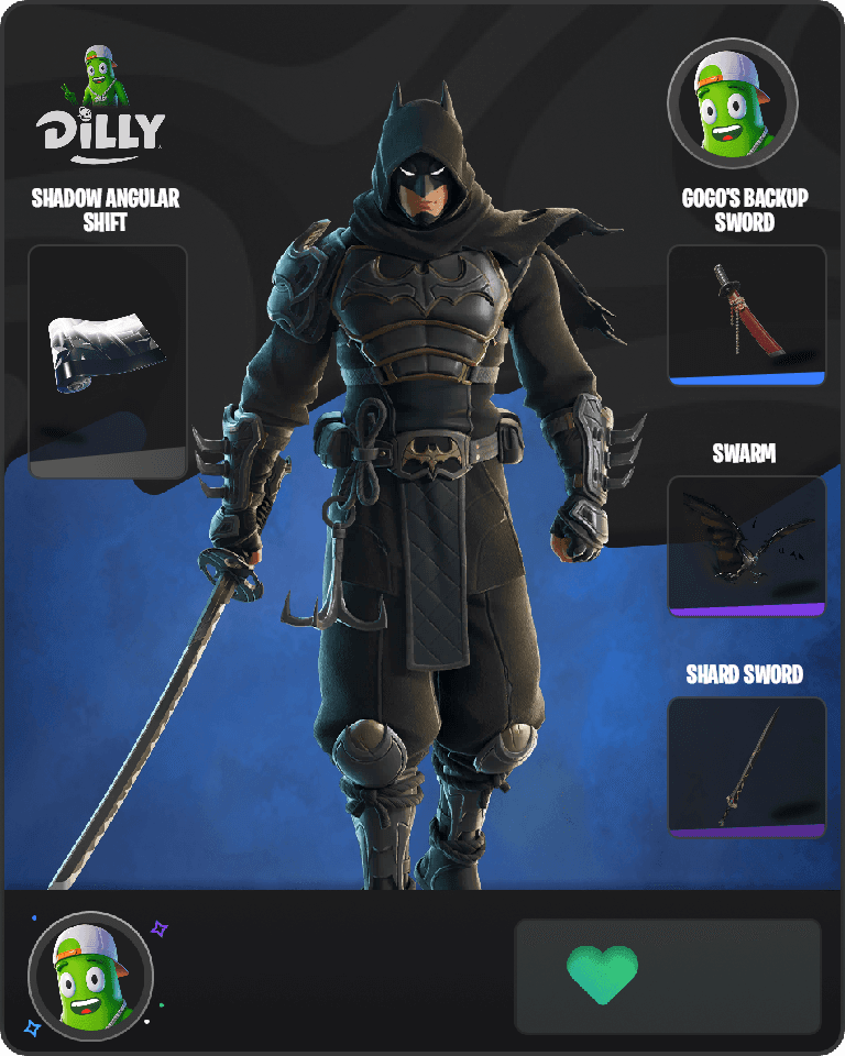 Ninja Knight Batman Fortnite combo