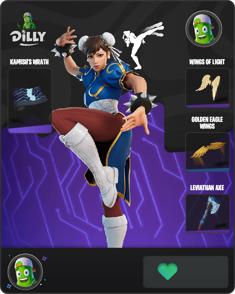 Chun-Li Fortnite combo