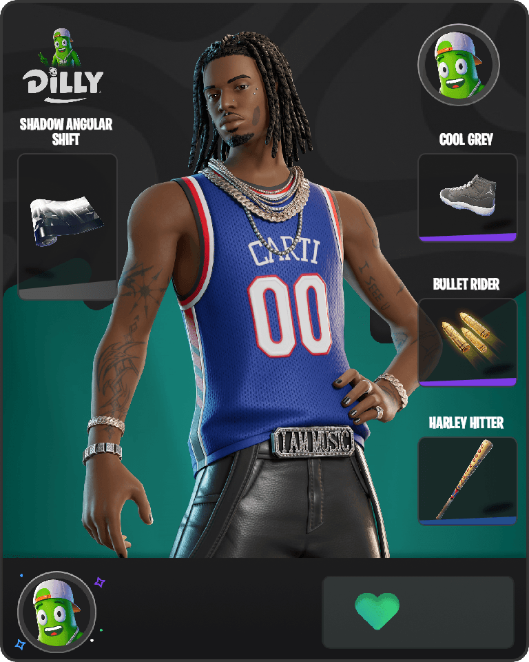 Playboi Carti Fortnite combo