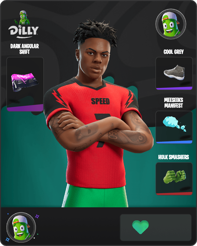 IShowSpeed Fortnite combo