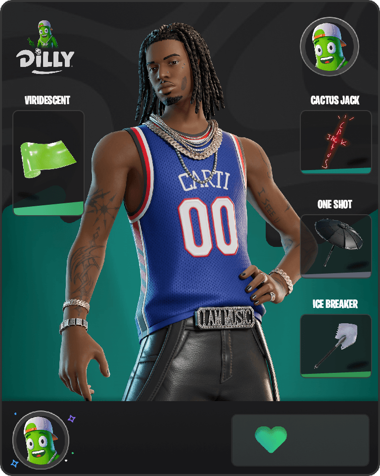 Playboi Carti Fortnite combo