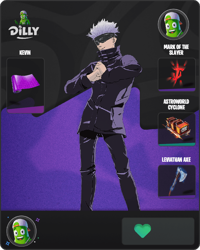 Satoru Gojo Fortnite combo