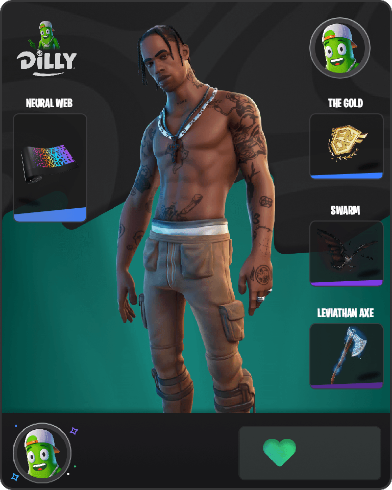 Travis Scott Fortnite combo