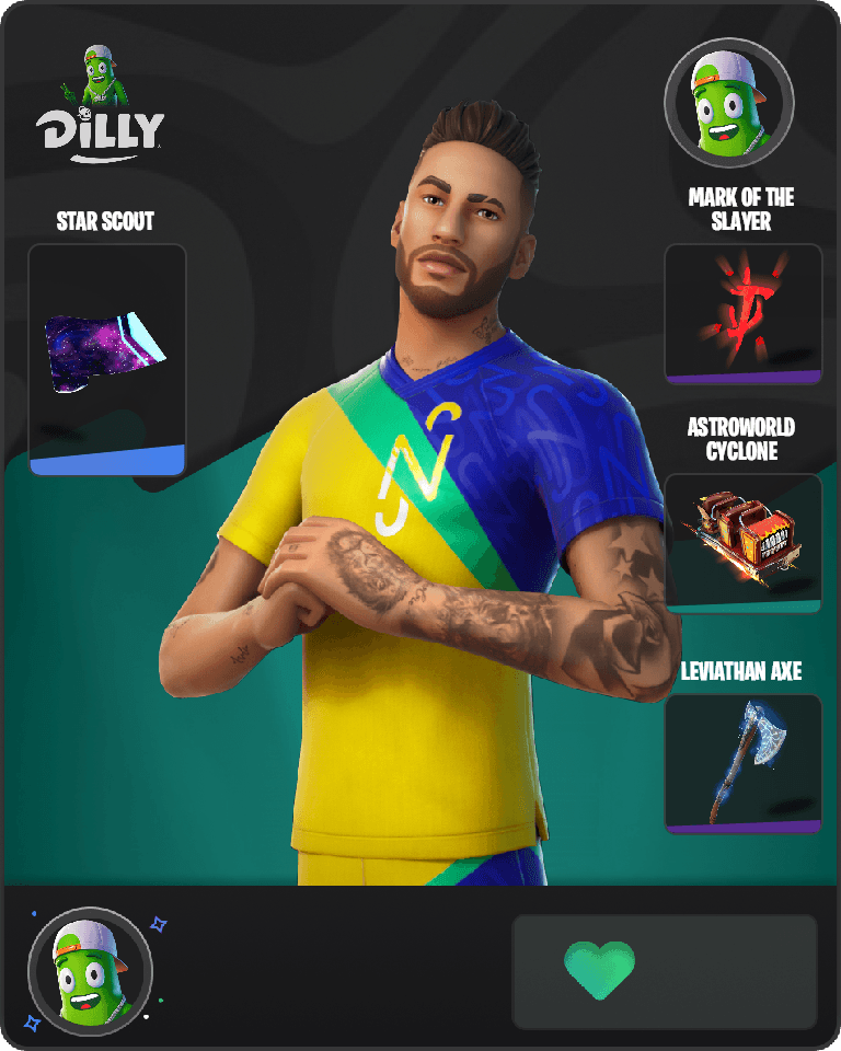 Neymar Jr Fortnite combo