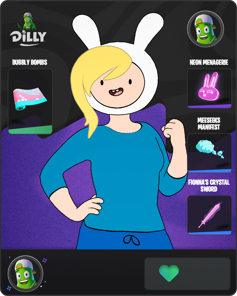 Fionna the Human Fortnite combo