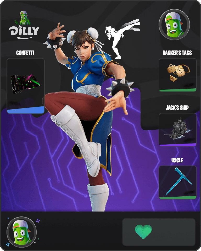 Chun-Li Fortnite combo