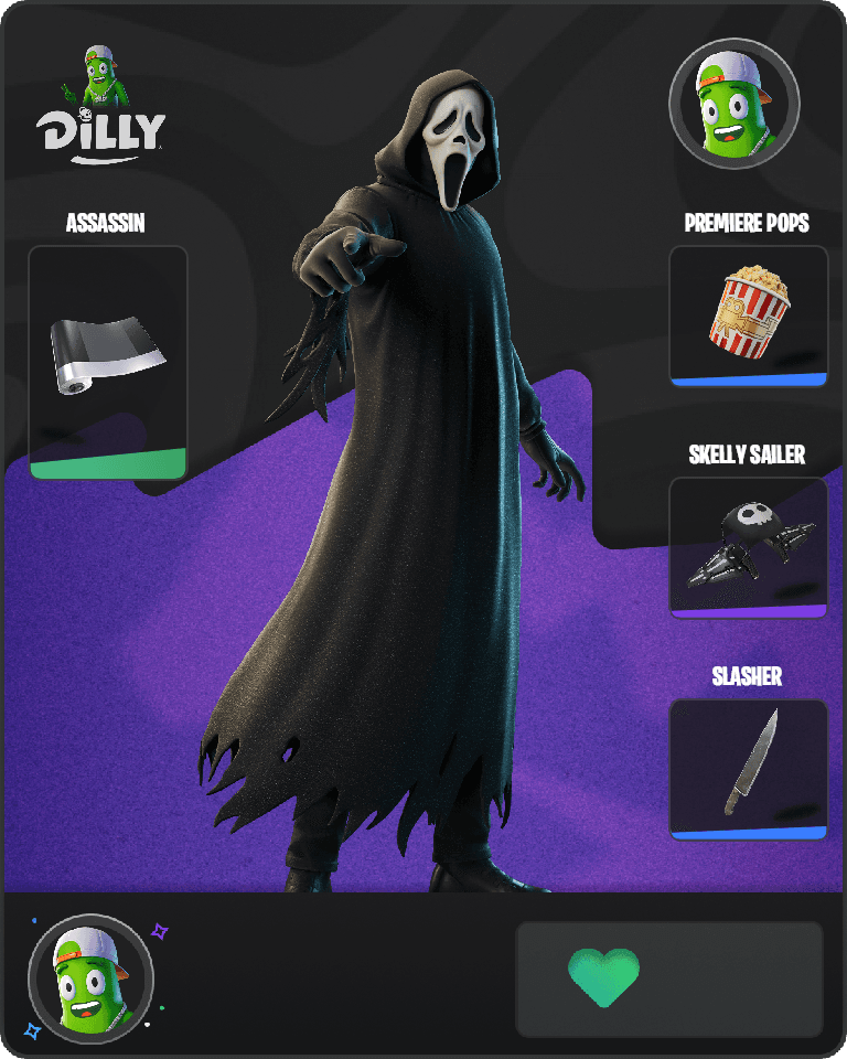 Ghostface Fortnite combo