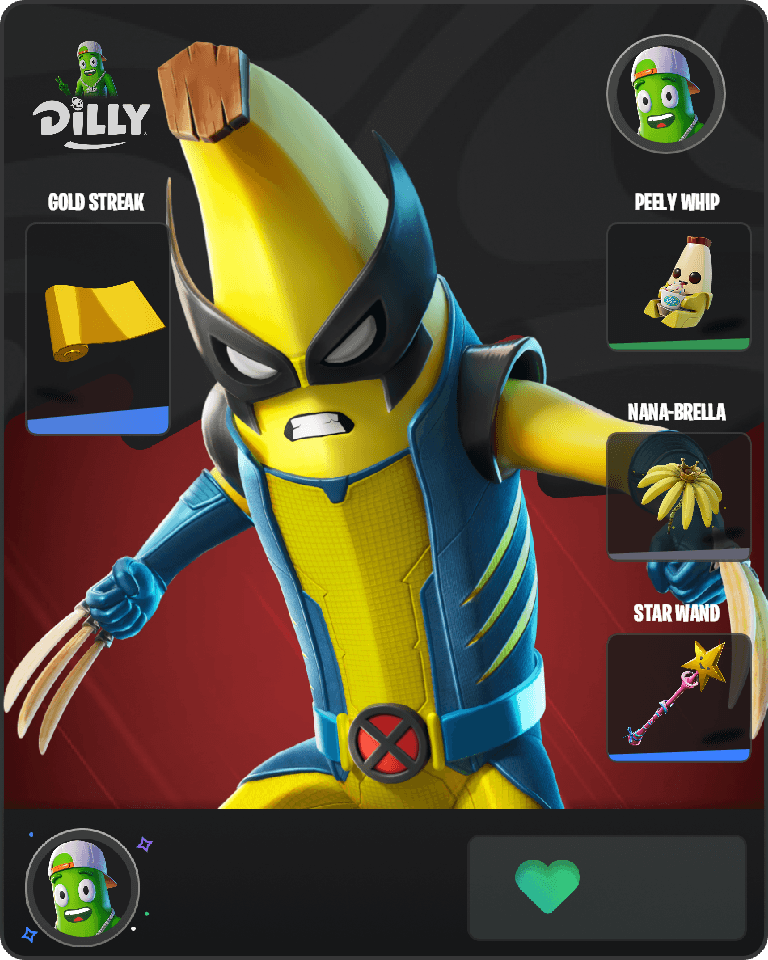Peelverine Fortnite combo