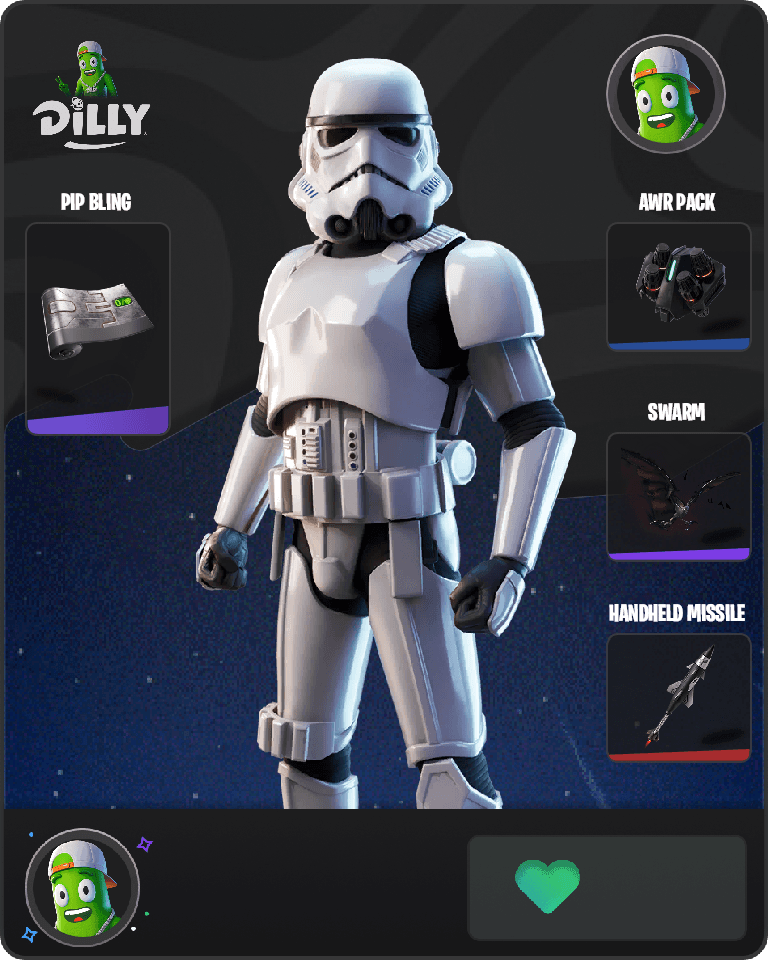 Imperial Stormtrooper Fortnite combo