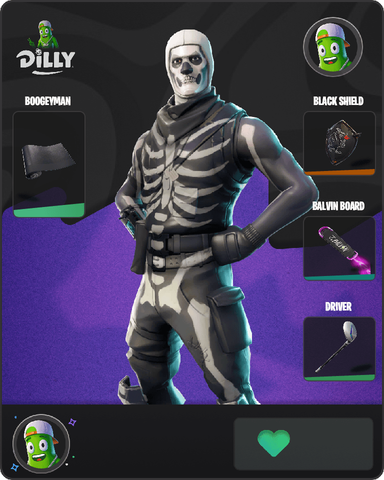 Skull Trooper Fortnite combo